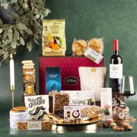 The Christmas Stocking with Red Wine Hamper