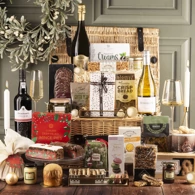 Stars of Christmas Hamper Basket