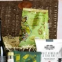 Sharing Favourites with Wine in Hamper Basket