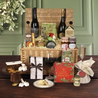 Christmas Cheers - In a Wicker Basket