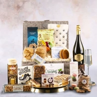 Sweet Treats with Prosecco in Hamper