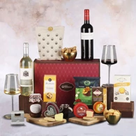 Cheese and Wine Picnic Hamper