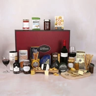 Ultimate British Cheese & Wine Board Hamper